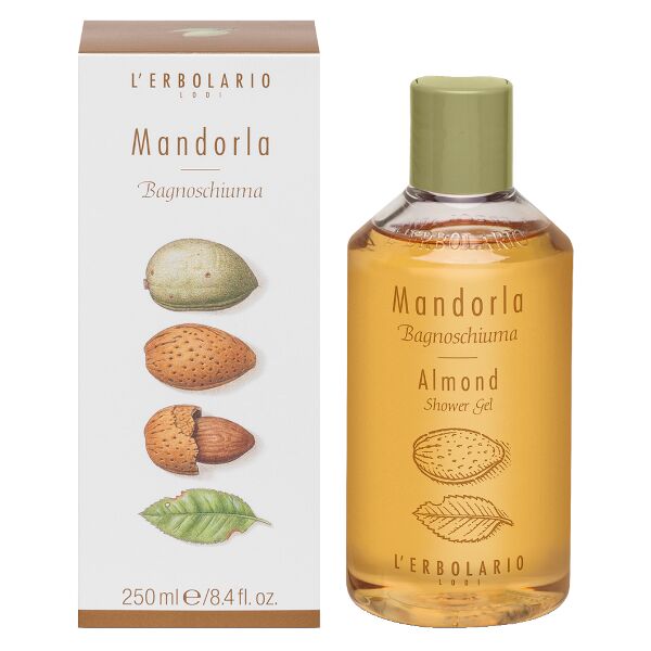 l'erbolario srl bagnoschiuma mandorla 250ml