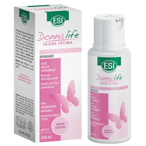 esi srl esi donna life detergente intimo lenitivo 250ml