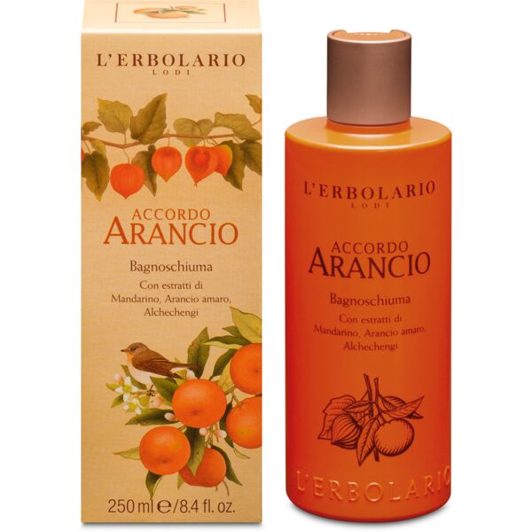 l'erbolario srl arancio bagnoschiuma 250ml