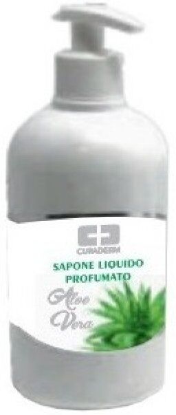 cura farma sapone liquido profumato con aloe vera 500ml