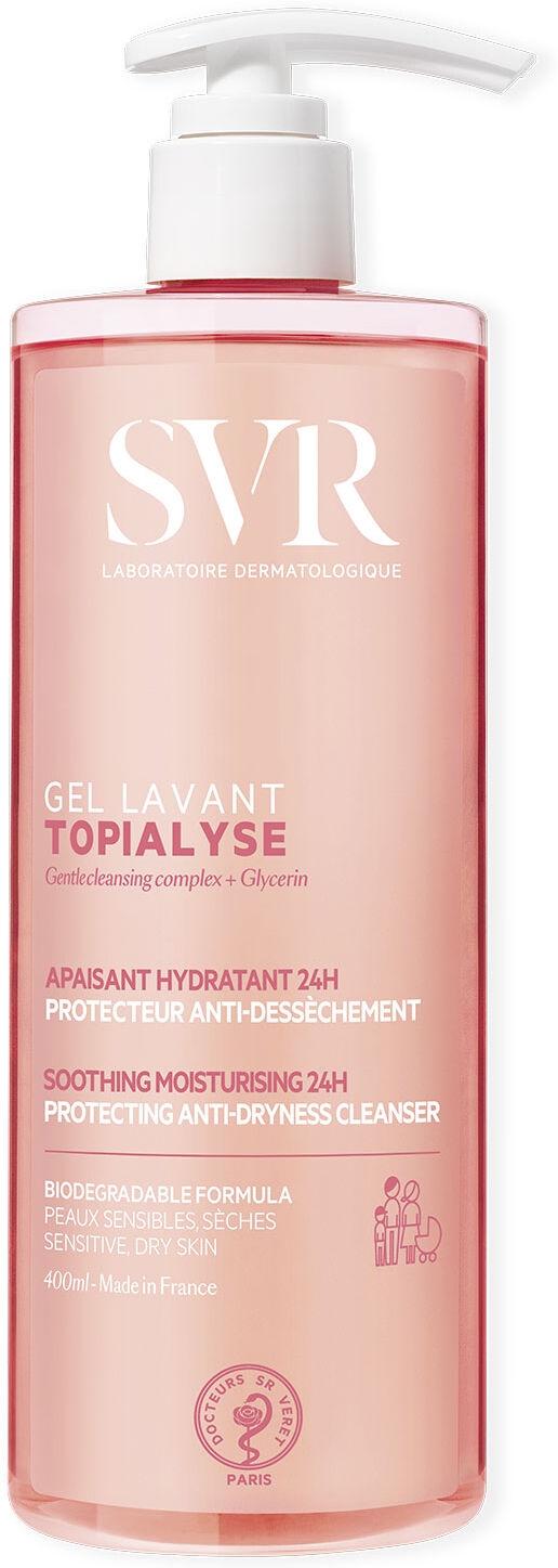 laboratoires svr svr - topialyse gel lavant 400ml nuova formula