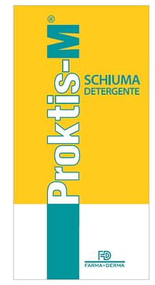 farma-derma srl proktis m schiuma detergente 150 ml