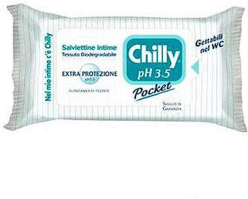 antica farmacia orlandi chilly salviette ph 3,5 12 pezzi