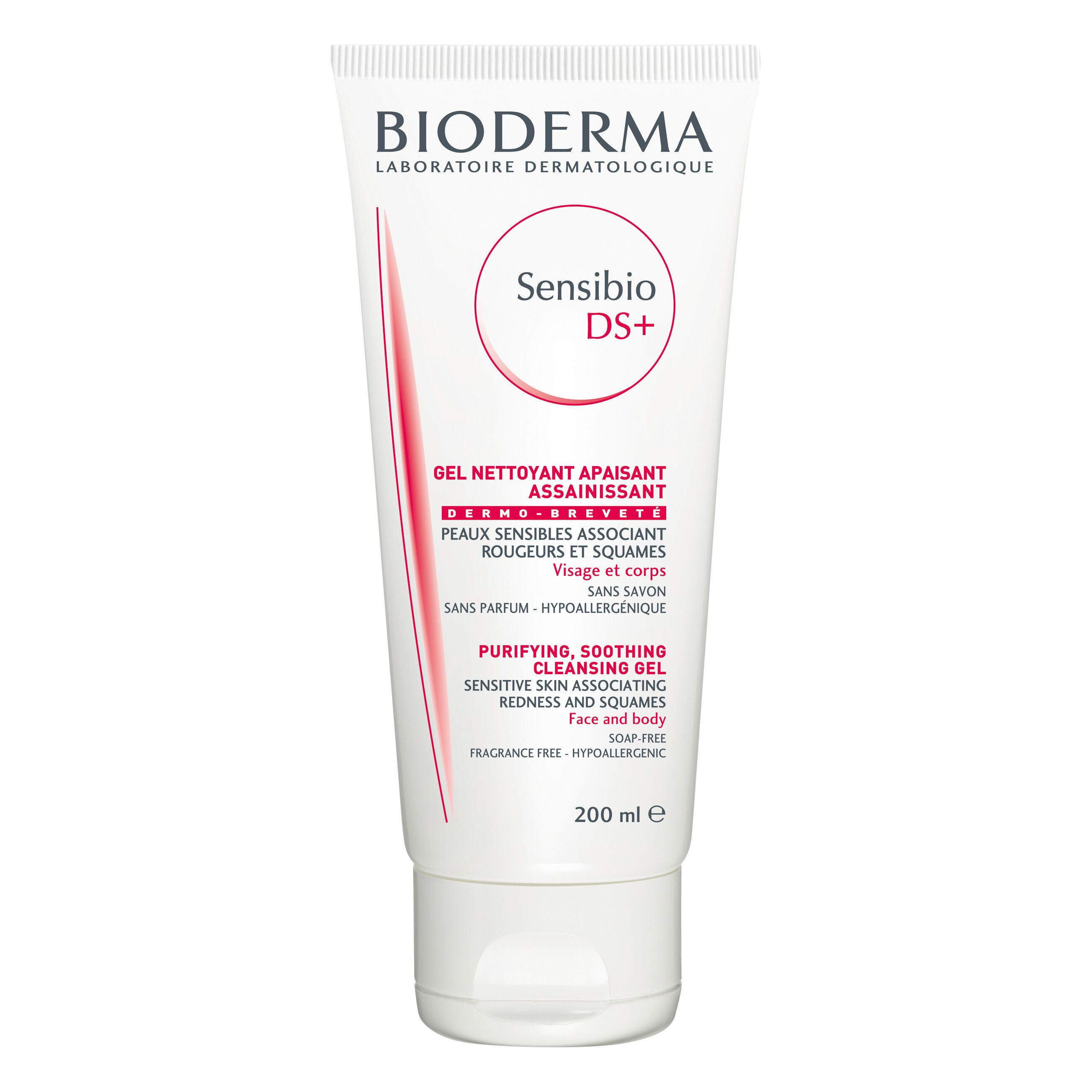 bioderma sensibio ds+moussegel squ/ross