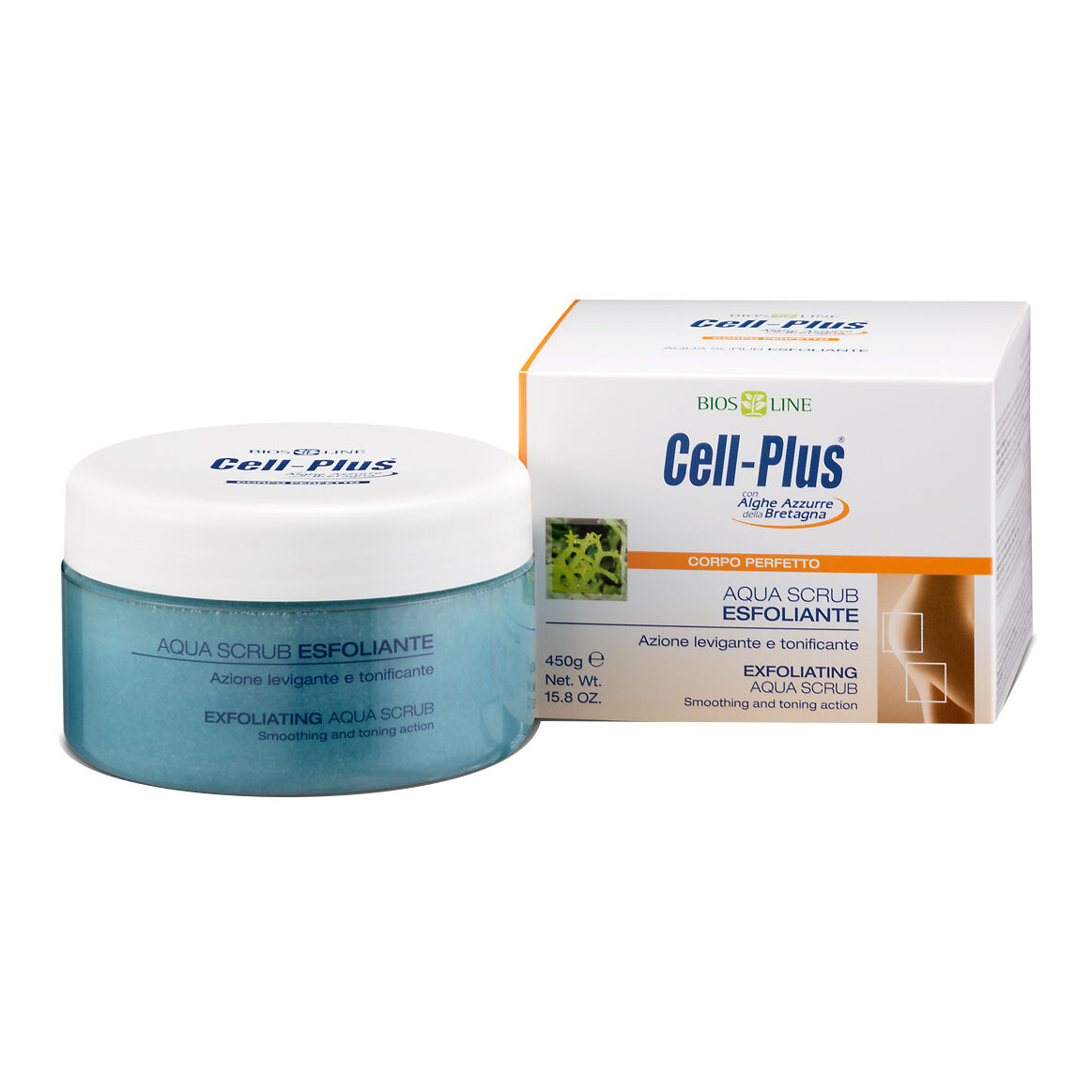 bios line cellplus aqua scrub esfoliante 450g