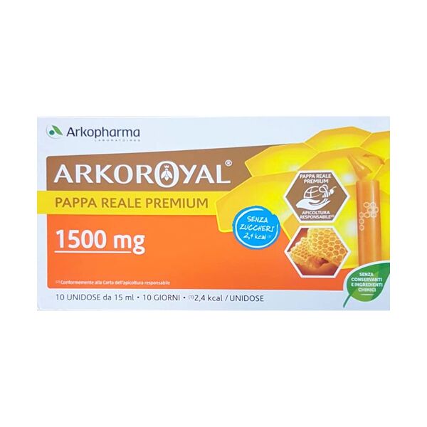 arkofarm srl arkoroyal pappa reale senza zucchero 10 flaconi