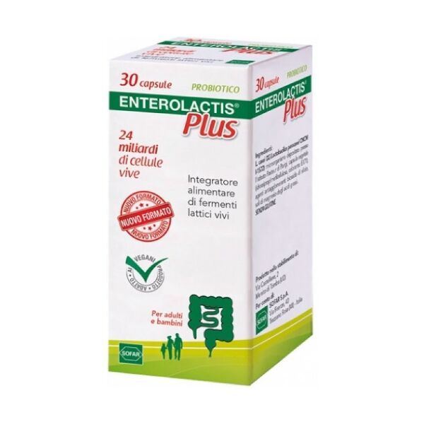 alfasigma spa enterolactis plus 30 capsule