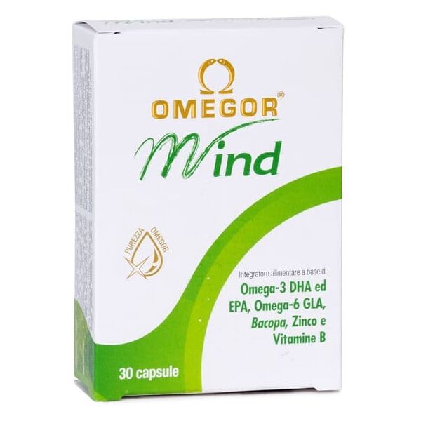 u.g.a. nutraceuticals srl omegor mind 30 capsule