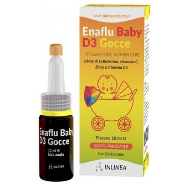 inlinea srl enaflu baby d3 inlinea gocce 10ml