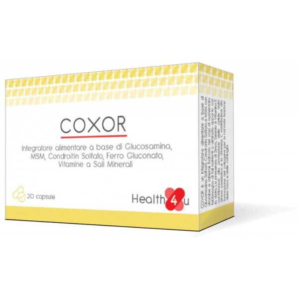 health4u srl health4u coxor integratore alimentare 30 capsule