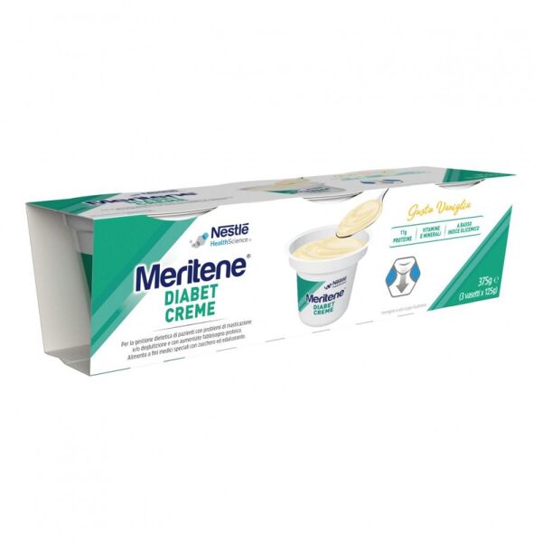 nestle  it.spa(healthcare nu.) meritene® diabet creme nestlè health science 3x125g vaniglia