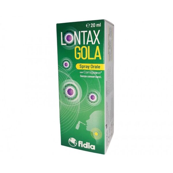 fidia farmaceutici spa lontax gola spray orale fidia 20ml