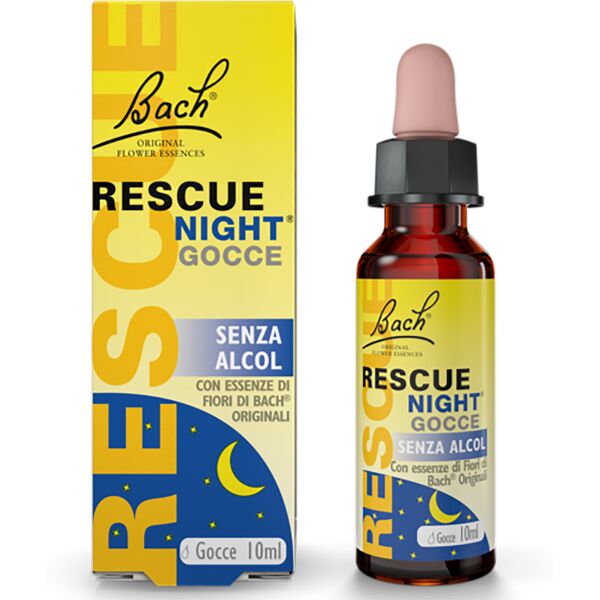 schwabe pharma italia srl rescue night gocce senza alcol 10ml