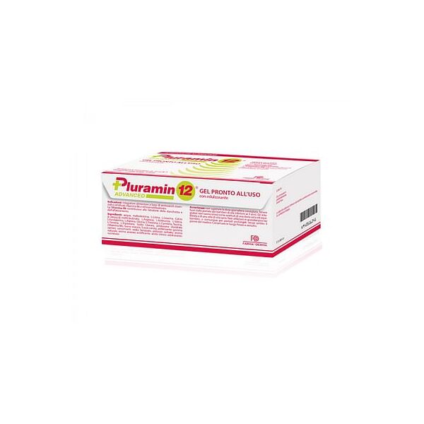 farma-derma srl pluramin12 gel 14 stick pack da 15 ml