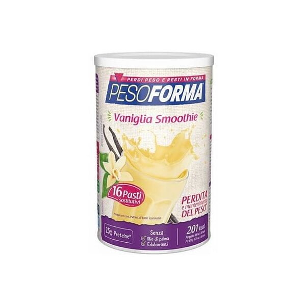 nutrition & sante' italia spa pesoforma vaniglia smoothie 436 g