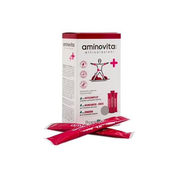 promopharma spa aminovita plus articolazioni 60 stick pack x 15 ml