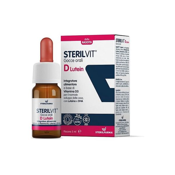 sterilfarma srl sterilvit d lutein dha gocce 5 ml