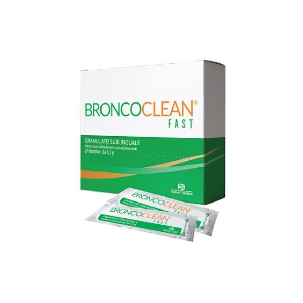 farma-derma srl broncoclean*fast 24 bust.1,2gr