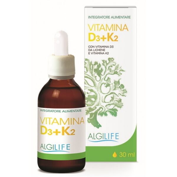 algilife srls vitamina d3+k2 gocce 30 ml
