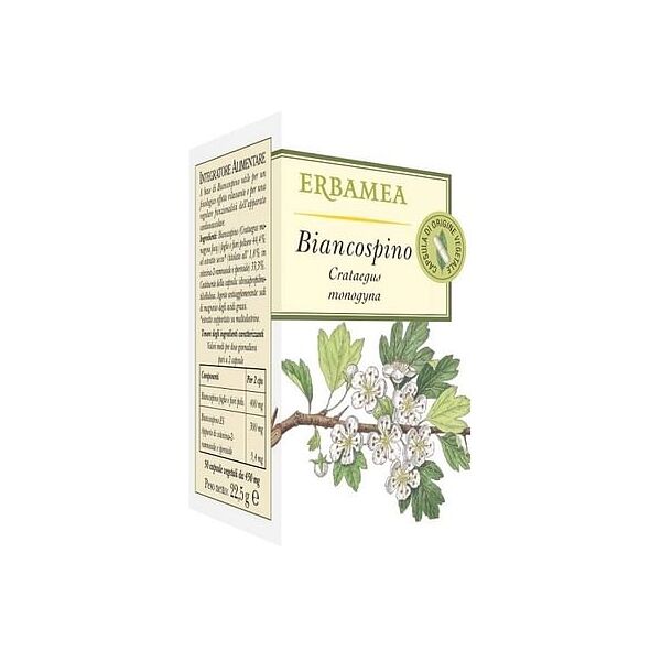 erbamea srl erbamea biancospino 50 capsule