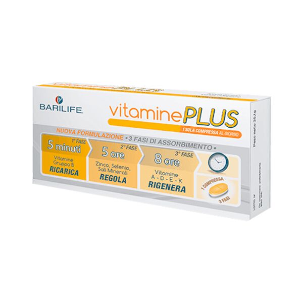 barilife (pharmaelle srl) barilife vitamine plus 30 compresse