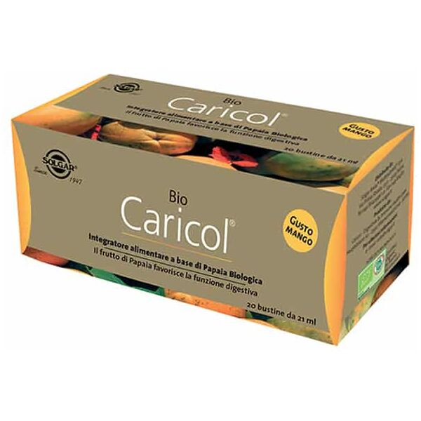 green remedies spa bio caricol mango 20 bustine 20ml solgar