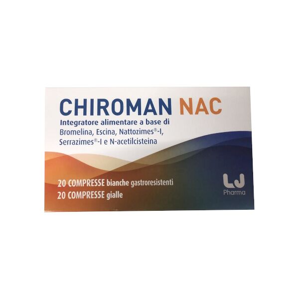 farmitalia srl - soc. unipers. chiroman nac 20 compresse + 20 capsule