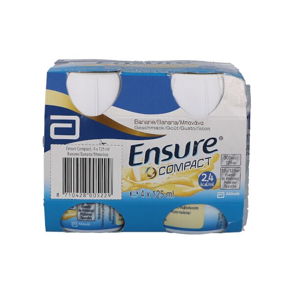 abbott ensure compact banana 4x125ml