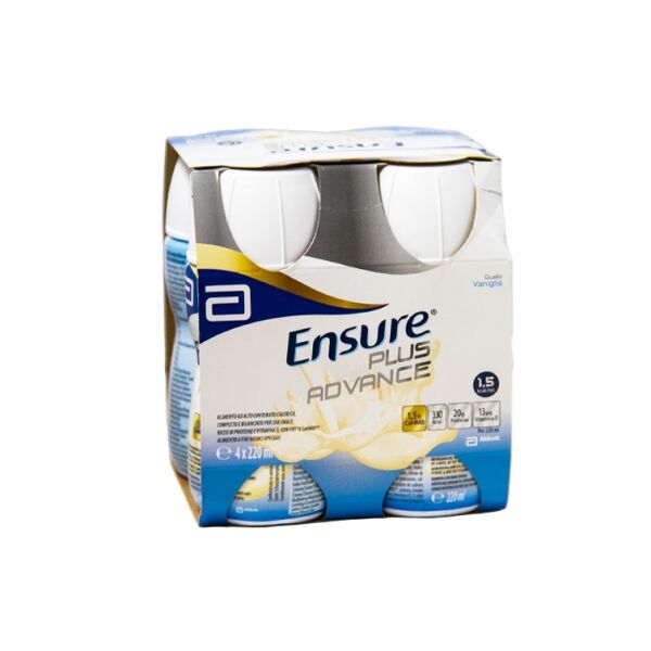 abbott ensure plus advance vaniglia 4x220ml