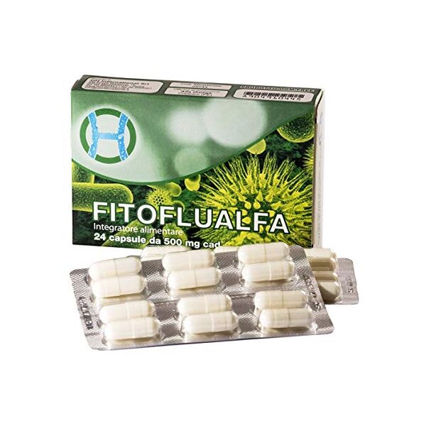 oh international srl fitoflualfa integratore 24 capsule