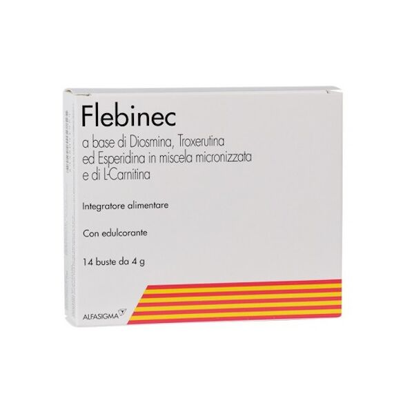 alfasigma spa flebinec 14 bustine 4g