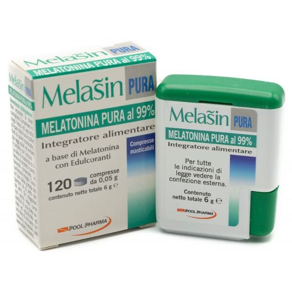 pool pharma srl melasin pura 120 compresse