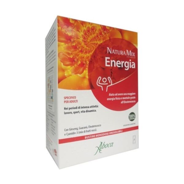 aboca spa societa' agricola natura mix advanced energia 20 bustine