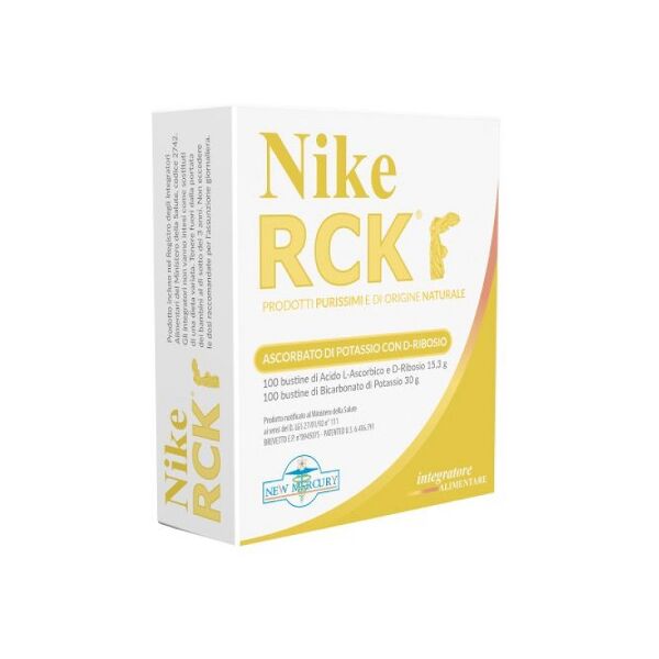 new mercury srl nike rck ascorbato potassio + ribosio 200 bustine