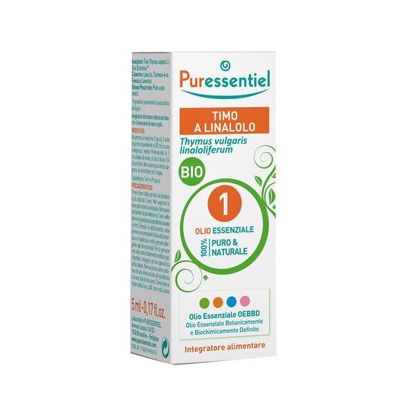 puressentiel italia srl olio essenziale timo linalolo bio