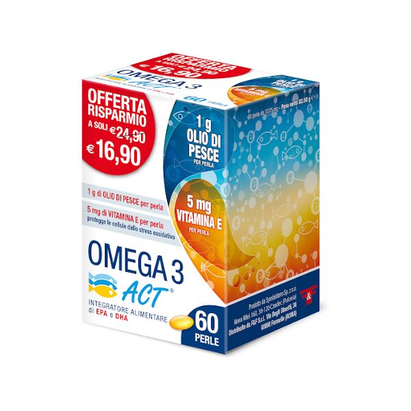 f&f srl omega 3 act 1g 60 perle