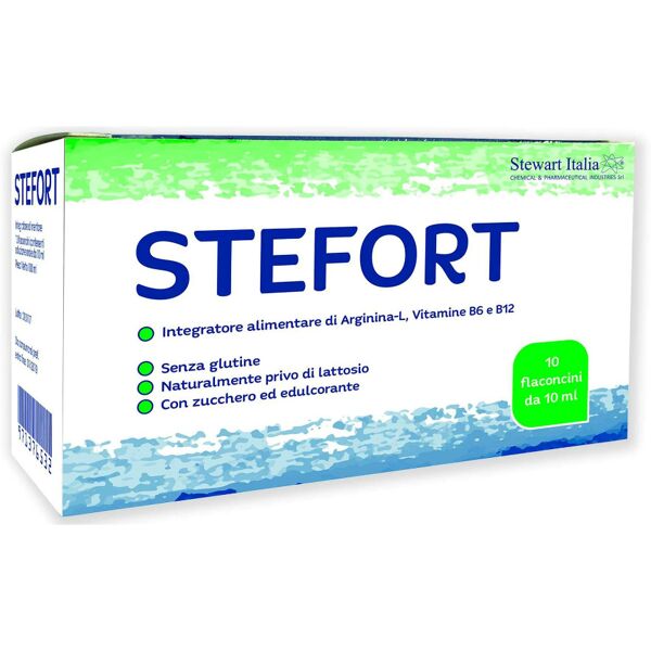 stewart italia srl stefort soluzione orale 10 flaconcini 10 ml