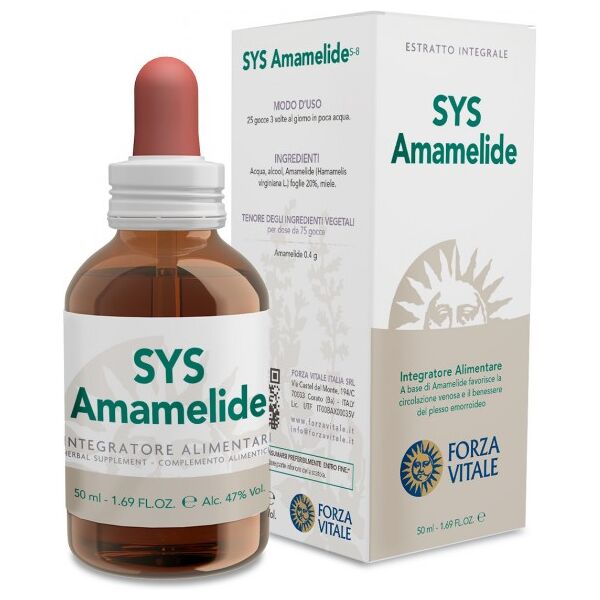 forza vitale italia srl sys amamelide gocce 50ml