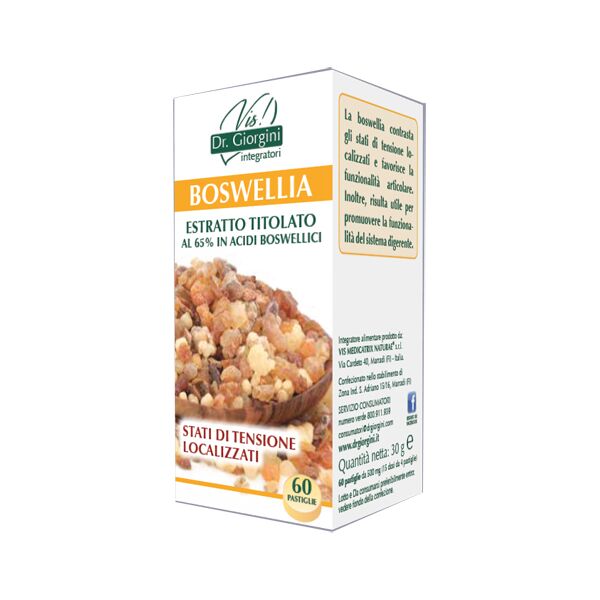 giorgini ser-vis srl boswellia estratto titolato 60 pastiglie giorgini