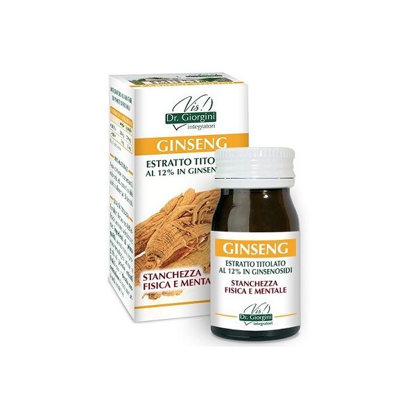 giorgini ser-vis srl ginseng estratto titolato 60 pastiglie giorgini