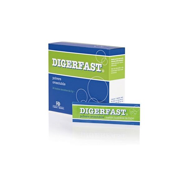 farma-derma srl digerfast polvere 24bust 2g