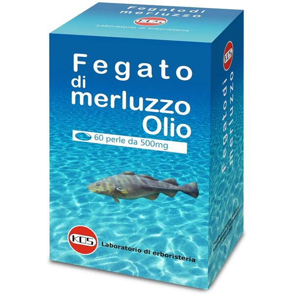 kos srl fegato merluzzo 60prl 500mg