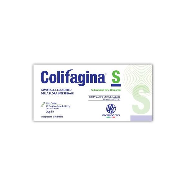 abc farmaceutici spa colifagina s 10 bust.