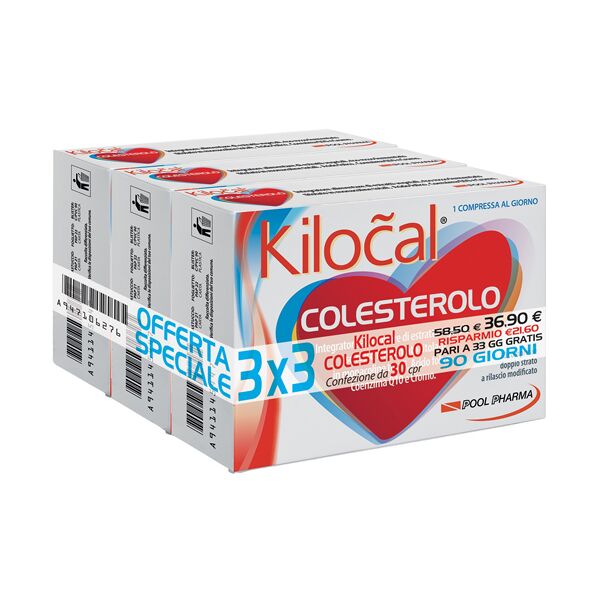 pool pharma srl kilocal colesterolo 30 compresse