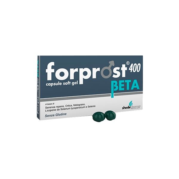 shedir pharma srl unipersonale forprost 400 beta 15 capsule