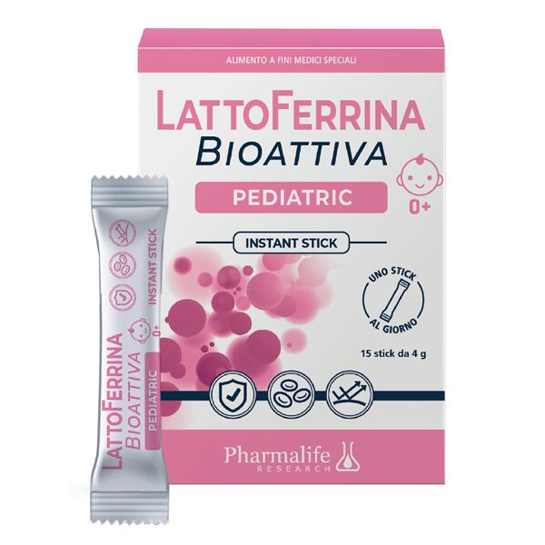 pharmalife research lattoferrina bioattiva pediatric 15 stick 4 g