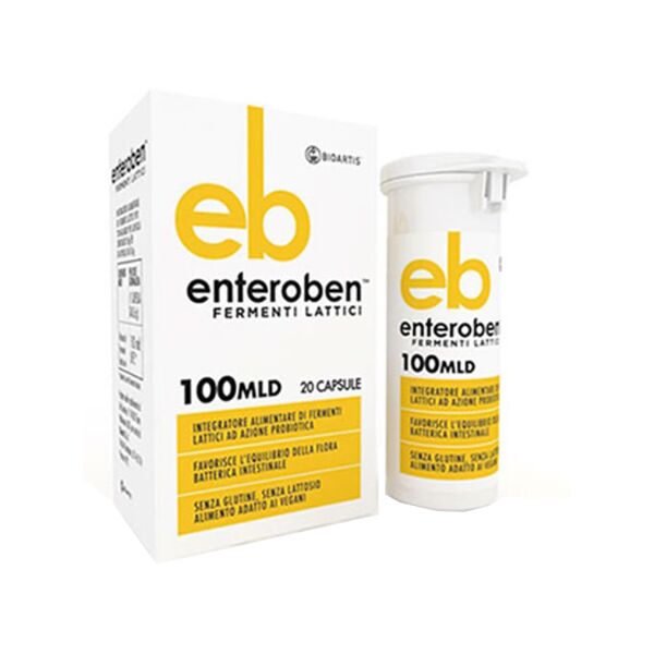 bioartis srl enteroben 100mld 20cps veg