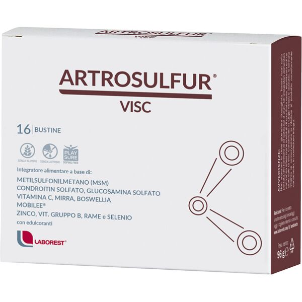 uriach italy srl artrosulfur visc 16 bustine