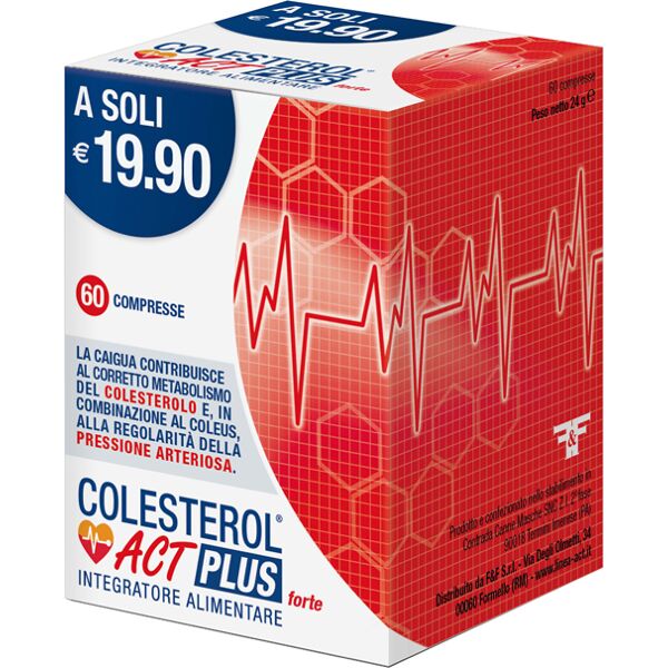 f&f colesterol act plus fte 60 cpr