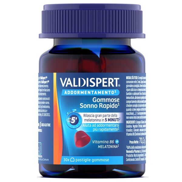 cooper consumer health it srl valdispert natural & sleep 30 pastiglie gommose